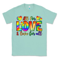 Seafoam all for love and love for love Classic Tee - LillyAllenDesigns