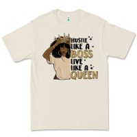 Bone hustle like a boss live like a queen Premium Tee - MaliasSmallBusiness