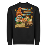 Black Pumpkin patch hayrides and corn maze Heavyweight Sweatshirt - NancyCooperArtShop