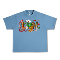 Pebble Blue Christmas lpn certified nursing assistant Urban Heavy Tee - LillyAllenDesigns