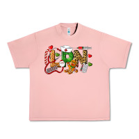 Salmon Christmas lpn certified nursing assistant Urban Heavy Tee - LillyAllenDesigns