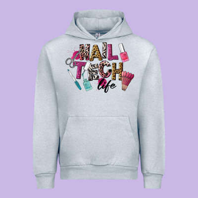 Nail Tech Life Urban Hoodie Designed By Lillyallendesigns