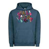 Pigment Midnight Navy Nail Tech Life Urban Hoodie - LillyAllenDesigns