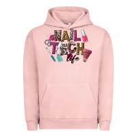 Pigment Salmon Nail Tech Life Urban Hoodie - LillyAllenDesigns