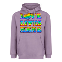 Western Love Lives Here Heavyweight Hoodie | Teevron