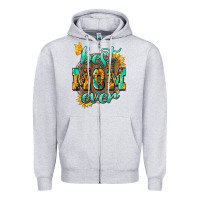 Heather Grey Best Mom ever mother's day Zipper Hoodie - HowdyJamesFarm