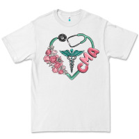 White cma  heart Premium Tee - MaliasSmallBusiness