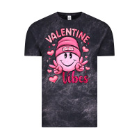 Cloud Black valentine vibes Vintage Tee - LillyAllenDesigns