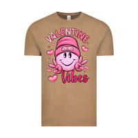 Vintage Coffee valentine vibes Vintage Tee - LillyAllenDesigns