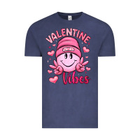 Vintage Denim valentine vibes Vintage Tee - LillyAllenDesigns