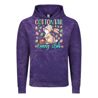 Cloud Purple cottontail bunny club Vintage Hoodie - LillyAllenDesigns