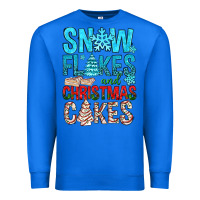 True Royal Snow Flakes aAd Christmas Cakes Premium Sweatshirt - BundleAndBundleShop