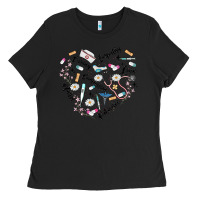 Black nurse Ladies Tee - MaliasSmallBusiness