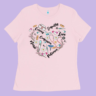 Nurse Ladies Tee Designed By Maliassmallbusiness