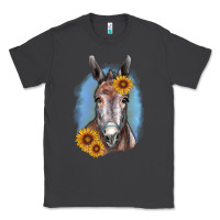 Smoke Sunflower Donkey Classic Tee - RanaPortraitStore