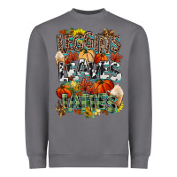 Storm Leaves lattes Fall pumpkin Heavyweight Sweatshirt - NancyCooperArtShop