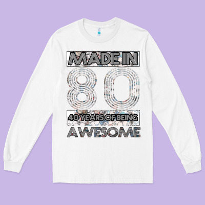 Born In 1980 Womens Long Sleeve Tee Designed By Bettercallsaul