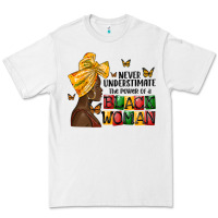 White never understimate the power of a black woman Premium Tee - MaliasSmallBusiness