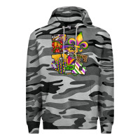 Slate Camo louisiana map love Premium Hoodie - OliviaCreatesArt