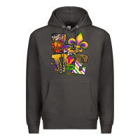 Smoke louisiana map love Premium Hoodie - OliviaCreatesArt