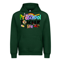 Forest Green Preschool Teacher Life Urban Hoodie - LillyAllenDesigns