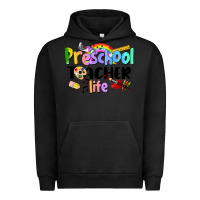 Pigment Black Preschool Teacher Life Urban Hoodie - LillyAllenDesigns
