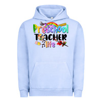 Pigment Grape Ice Preschool Teacher Life Urban Hoodie - LillyAllenDesigns