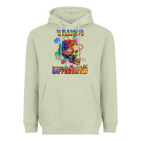 Matcha Autism seeing in the world differently Heavyweight Hoodie - FaDigitalArtStudio