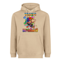 Mushroom Autism seeing in the world differently Heavyweight Hoodie - FaDigitalArtStudio