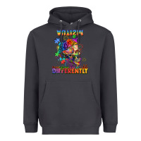 Smoke Autism seeing in the world differently Heavyweight Hoodie - FaDigitalArtStudio