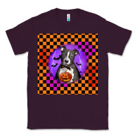 Plum Halloween American Pitbull Terrier Classic Tee - LillyAllenDesigns