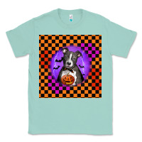 Seafoam Halloween American Pitbull Terrier Classic Tee - LillyAllenDesigns