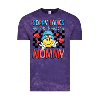 Cloud Purple sorry ladies my heart belongs to mommy Vintage Tee - LillyAllenDesigns