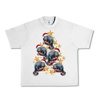 Lunar Rock Christmas Tree With Manatee Urban Heavy Tee - LillyAllenDesigns