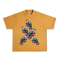 Peanut Butter Christmas Tree With Manatee Urban Heavy Tee - LillyAllenDesigns