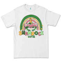 White shamrock cutie Premium Tee - MaliasSmallBusiness