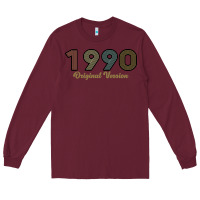Burgundy Womens 30 Years Old 1990 Long Sleeve Tee - Bettercallsaul