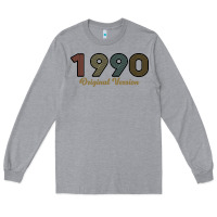 Heather Grey Womens 30 Years Old 1990 Long Sleeve Tee - Bettercallsaul