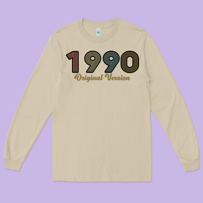 Womens 30 Years Old 1990 Long Sleeve Tee Designed By Bettercallsaul
