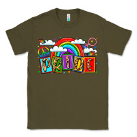 Army Green pride Classic Tee - LillyAllenDesigns