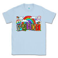 Dusty Blue pride Classic Tee - LillyAllenDesigns