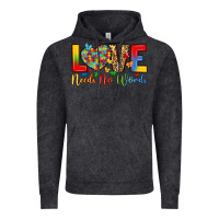 Vintage Black love needs no words Vintage Hoodie - LillyAllenDesigns