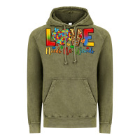 Vintage Olive love needs no words Vintage Hoodie - LillyAllenDesigns