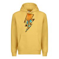 Antique Gold Lightning Bolt Premium Hoodie - JahusDesignShop
