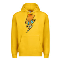 Lemon Lightning Bolt Premium Hoodie - JahusDesignShop