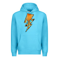 Ocean Blue Lightning Bolt Premium Hoodie - JahusDesignShop