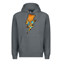 Rock Lightning Bolt Premium Hoodie - JahusDesignShop