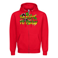 Red Too cute to pinch St. Patrick's Day Zipper Hoodie - HowdyJamesFarm