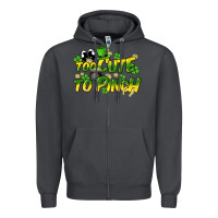 Smoke Too cute to pinch St. Patrick's Day Zipper Hoodie - HowdyJamesFarm