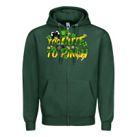 Sports Green Too cute to pinch St. Patrick's Day Zipper Hoodie - HowdyJamesFarm